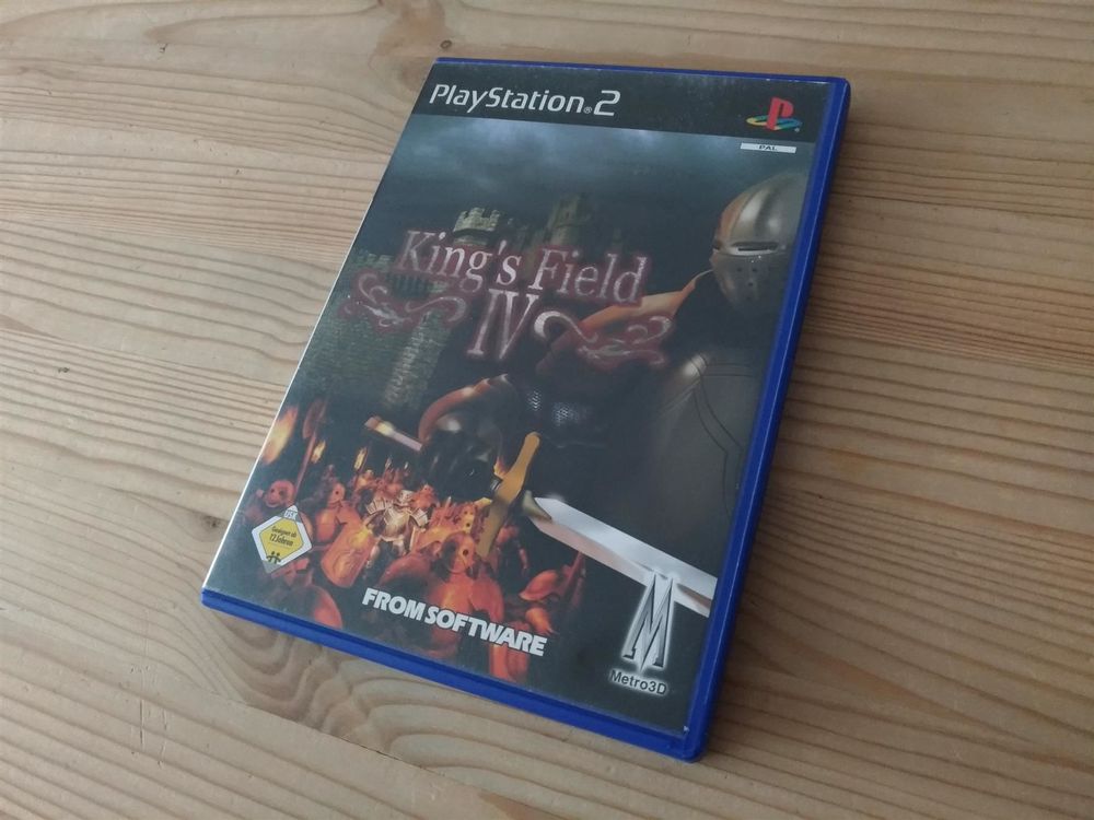 King’s Field IV Sur PS2 – Version Japonaise NTSC-J – Bon état – Sony PlayStation 2