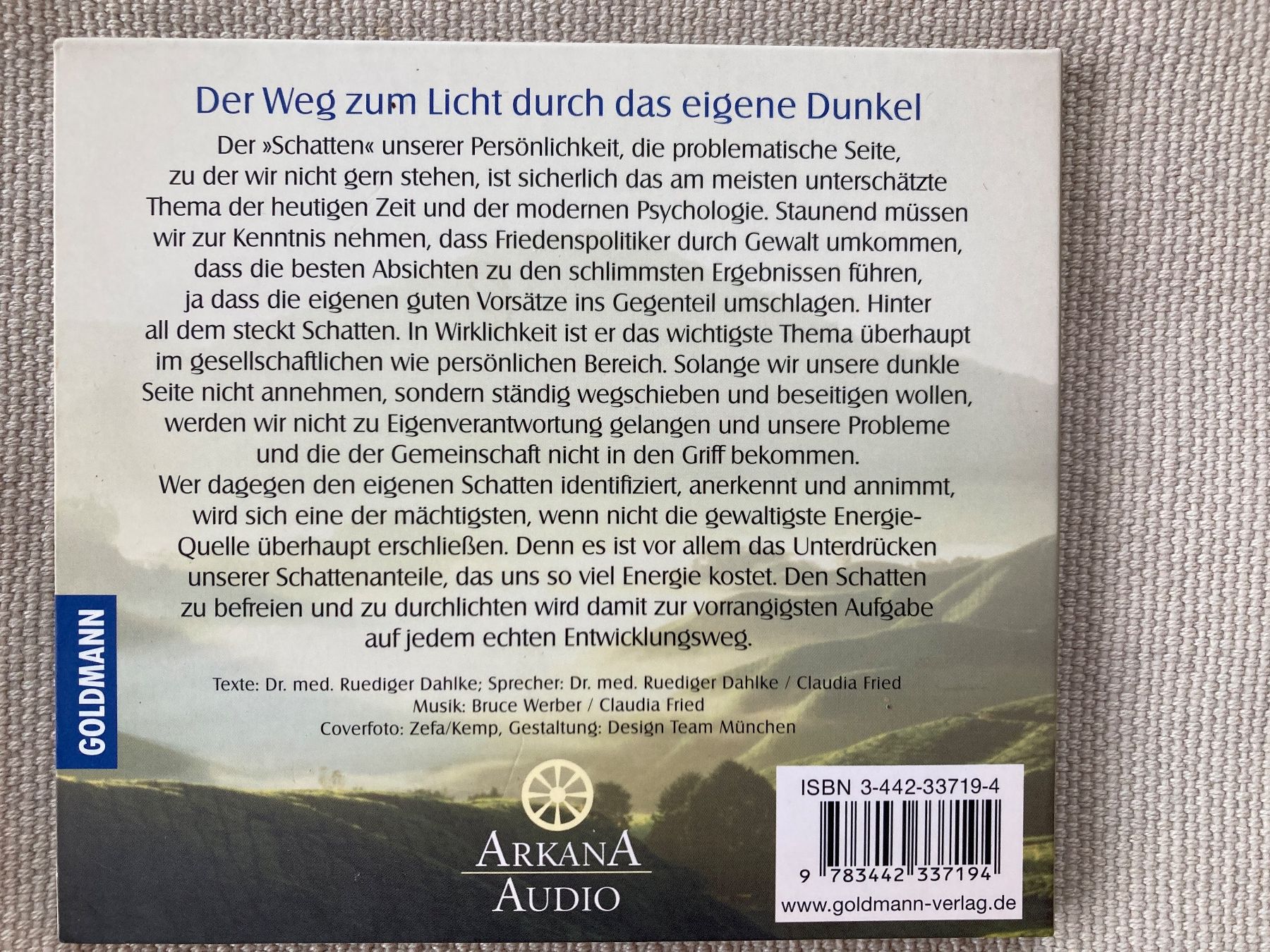 Audiolibri: CD, Ruediger Dahlke, Schattenarbeit – Usato da Baden venduto da Yoyo1 1