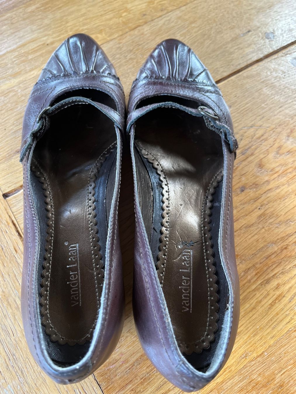 Scarpe da donna: VANDER LAAN - braune Echtleder Ballerinas, Gr. 37 – Nuovo (secondo la descrizione) da Arbon venduto da KaSaBo 6