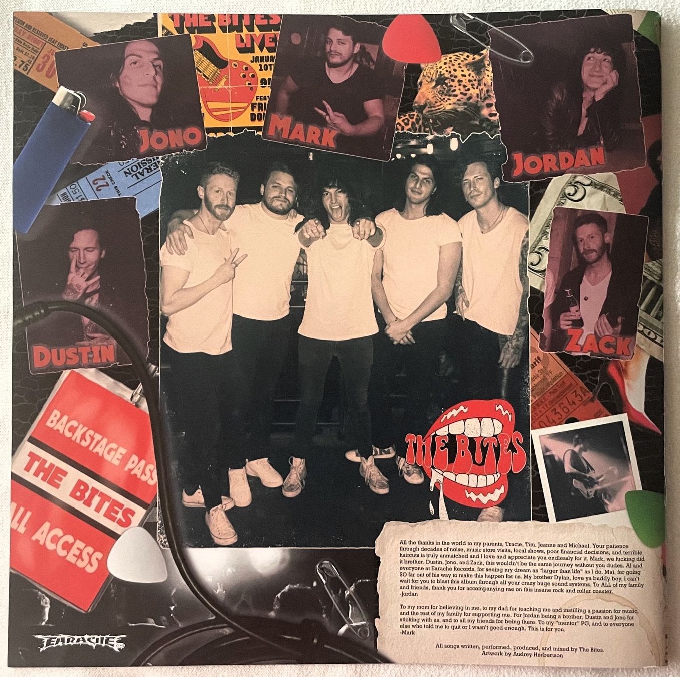Dischi in vinile: The Bites -  Squeeze - White Vinyl - 2023 - Hand Signed – Nuovo (secondo la descrizione) da Uster venduto da Zardodel 5