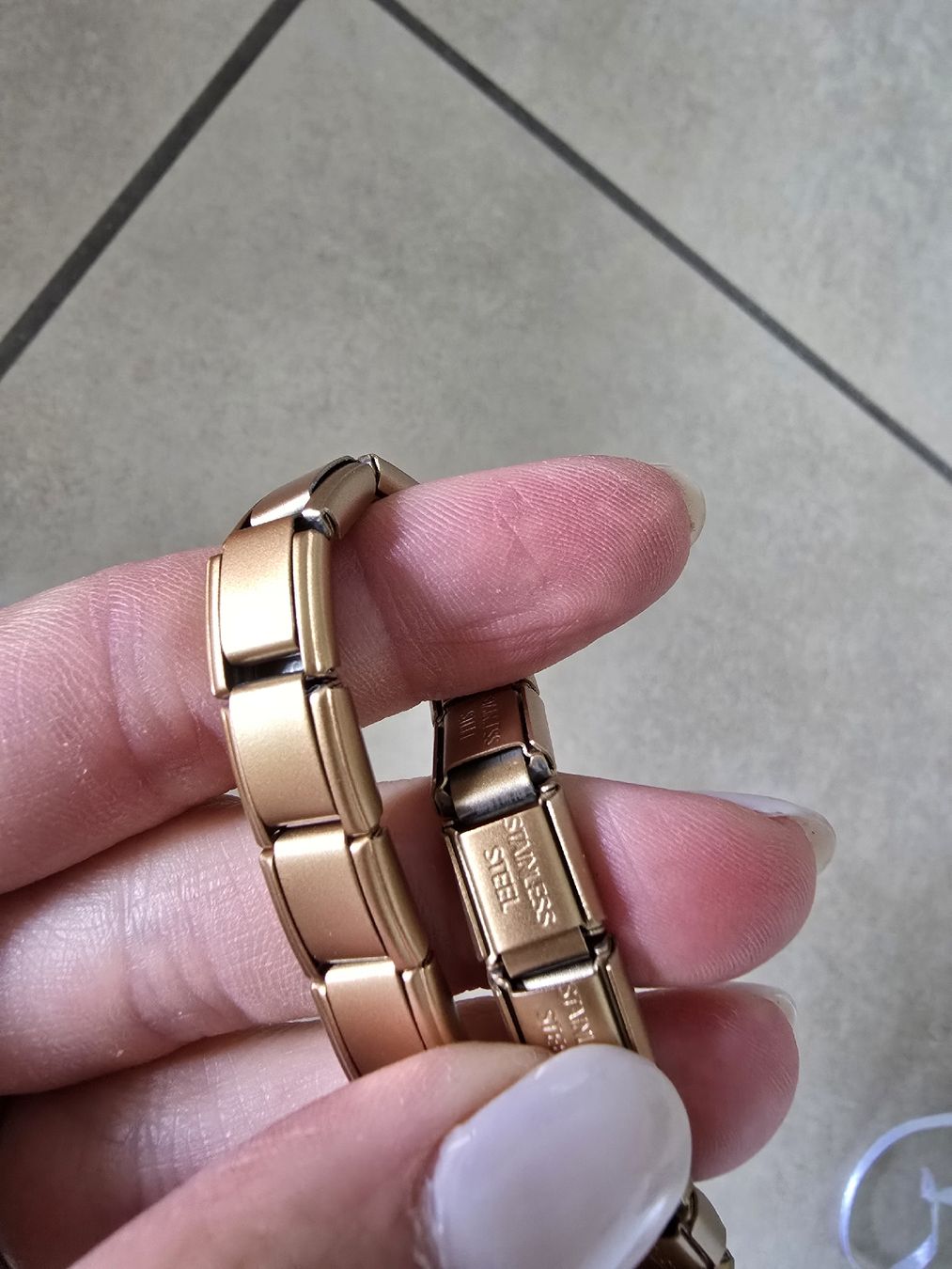 Bracciali & Braccialetti: Edelstahl Armband – Nuovo e nell'imballaggio originale da Rickenbach b. Wil venduto da Kth_v8 3