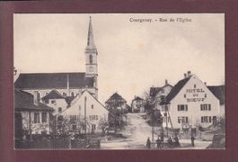 COURGENAY - Hôtel du Bœuf - Eglise