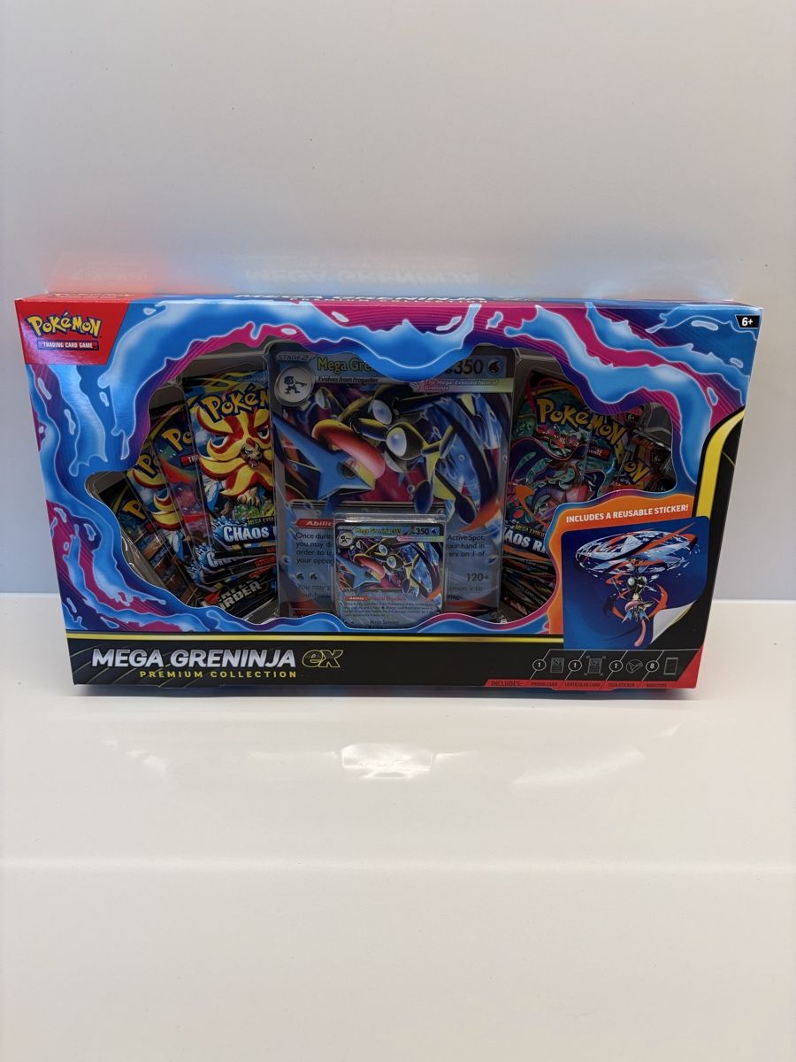 Pokémon Carte collezionabili: Pokémon Mega Greninja EX Premium Collection EN – Nuovo e nell'imballaggio originale da Arlesheim venduto da WungaBunga 2
