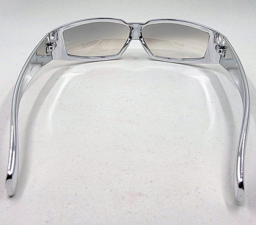 Occhiali & Lenti: Chromeo Spacy - Chrom-Silber Sonnenbrille – Nuovo (secondo la descrizione) da Zürich venduto da Numark 4