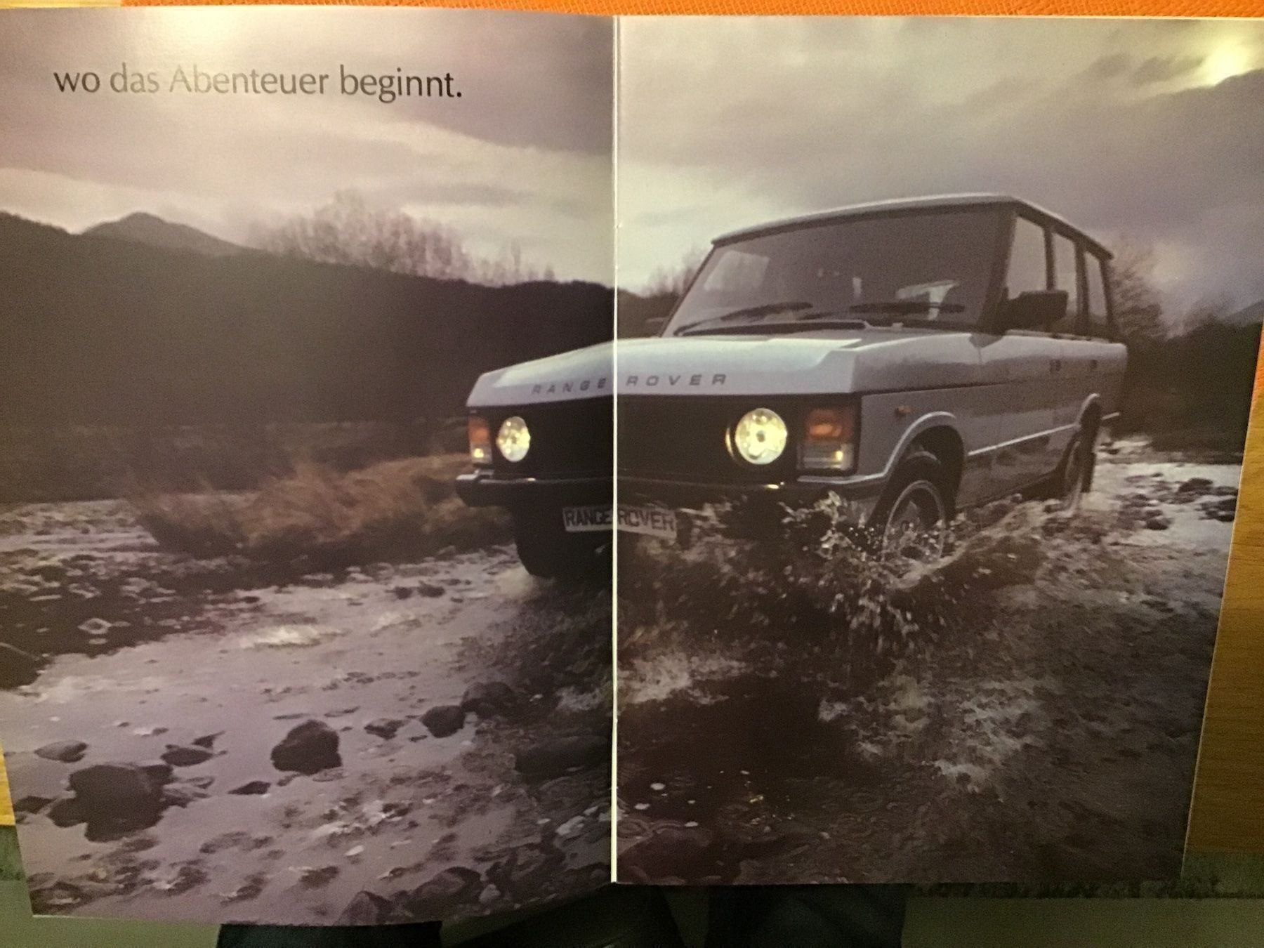 Land Rover Documents: Range Rover Verkaufsprospekt Hochglanz – D'occasion à Scherzingen par Starseller62 1