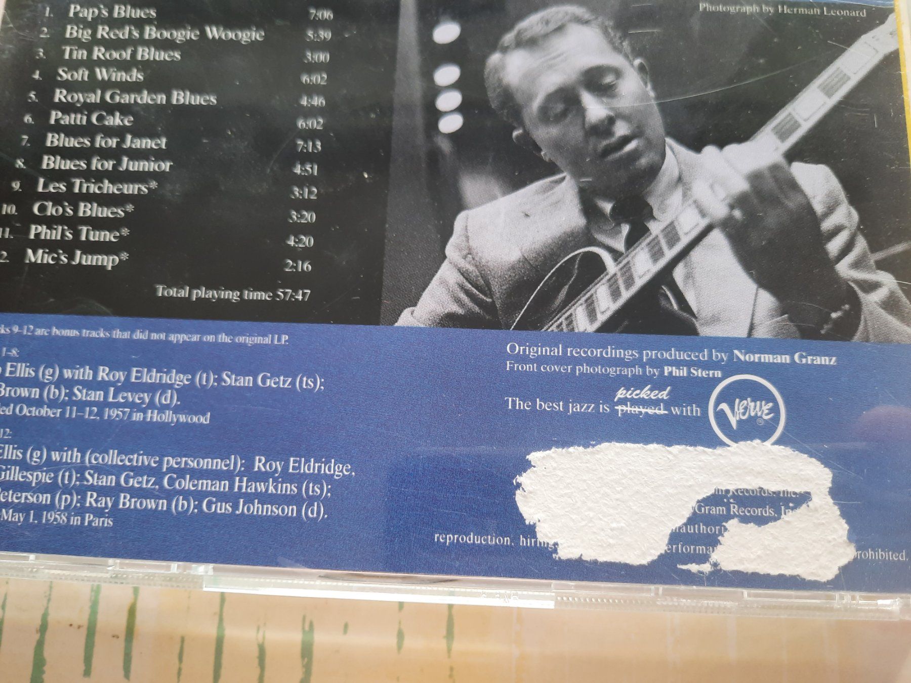 CD: Cd Herb Ellis - Nothing but the blues – Usato da Pully venduto da bro_n52j 3