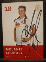 Melanie Leupolz - DFB Autogrammkarte - handsigniert