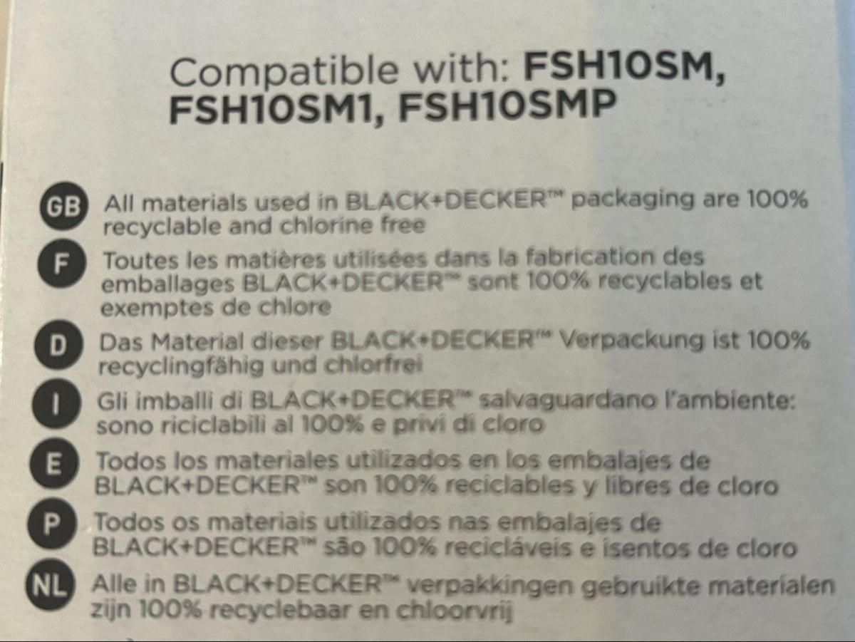 Pulitori a vapore: Black & Decker Dampfhandschuh – Nuovo e nell'imballaggio originale da Frauenfeld venduto da berk39 6