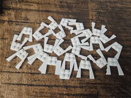 lego 43719 lot de 25 pièces White Wedge, Plate 4 x 4
