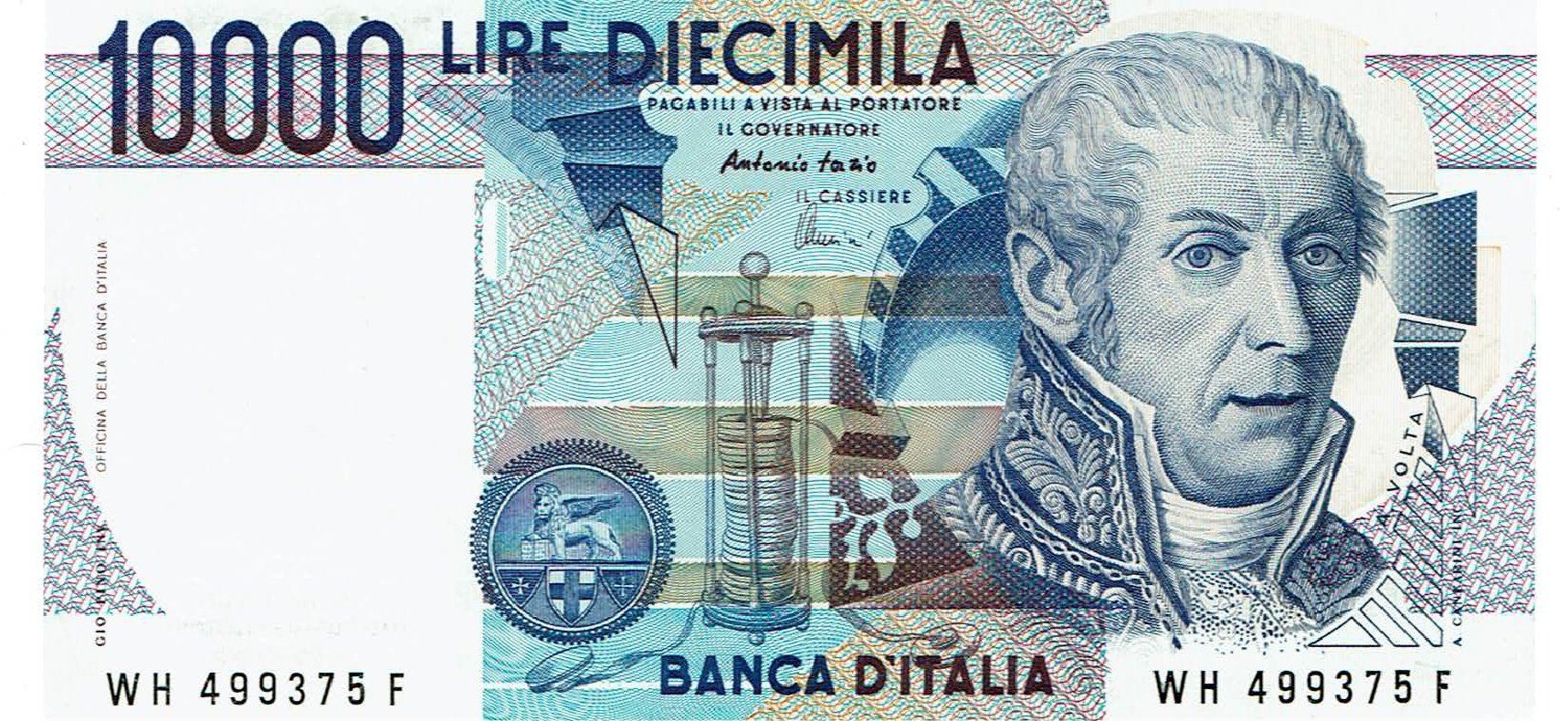Banknoten: Italien 10000 Lire Random Year P-112 UNZ – Neu (gemäss Beschreibung) aus Steffisburg von ber_8htf
