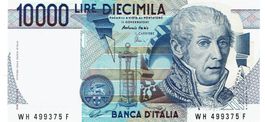 Italien 10000 Lire Random Year P-112 UNZ