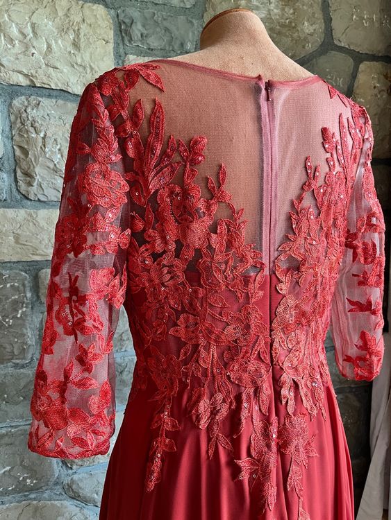 Vestiti: Festliches Kleid , Brautjungfern Hochzeitskleid mit Clutch – Nuovo (secondo la descrizione) da Aarau venduto da PPhof96 6