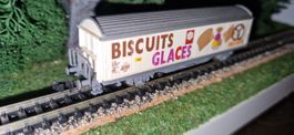 Roco Spur N SBB Habis "Biscuits Glaces - Migros" - top