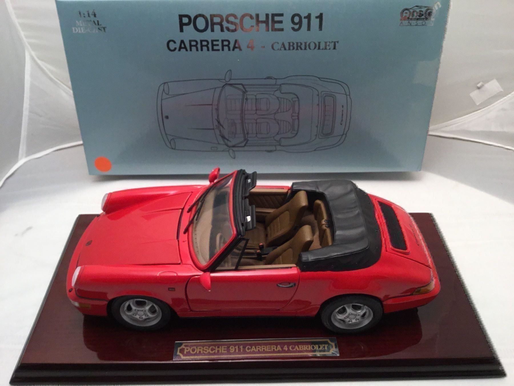 Porsche Modellini d'auto: Porsche 911 Carrera 4 Cabriolet – Nuovo e nell'imballaggio originale da Erlenbach im Simmental venduto da Model_box 2