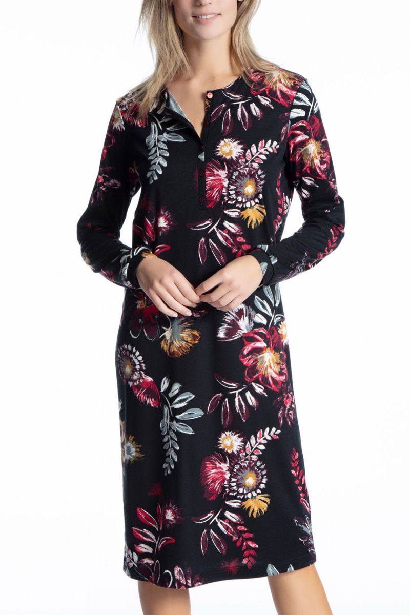Calida Negligees & Pigiami: CALIDA Nachthemd mit Blumenmuster XXS – Nuovo (secondo la descrizione) da Zürich venduto da MyFashion