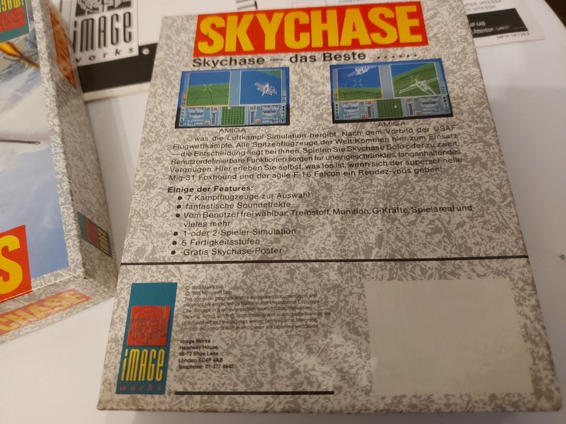 Giochi: Skychase Amiga OVP – Usato da Aarau venduto da Kaesekuchen2000 7