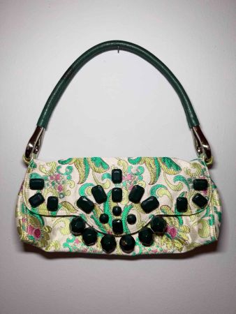 Prada Handtasche mit Zertifikat, Sonderedition 2003 Brokat