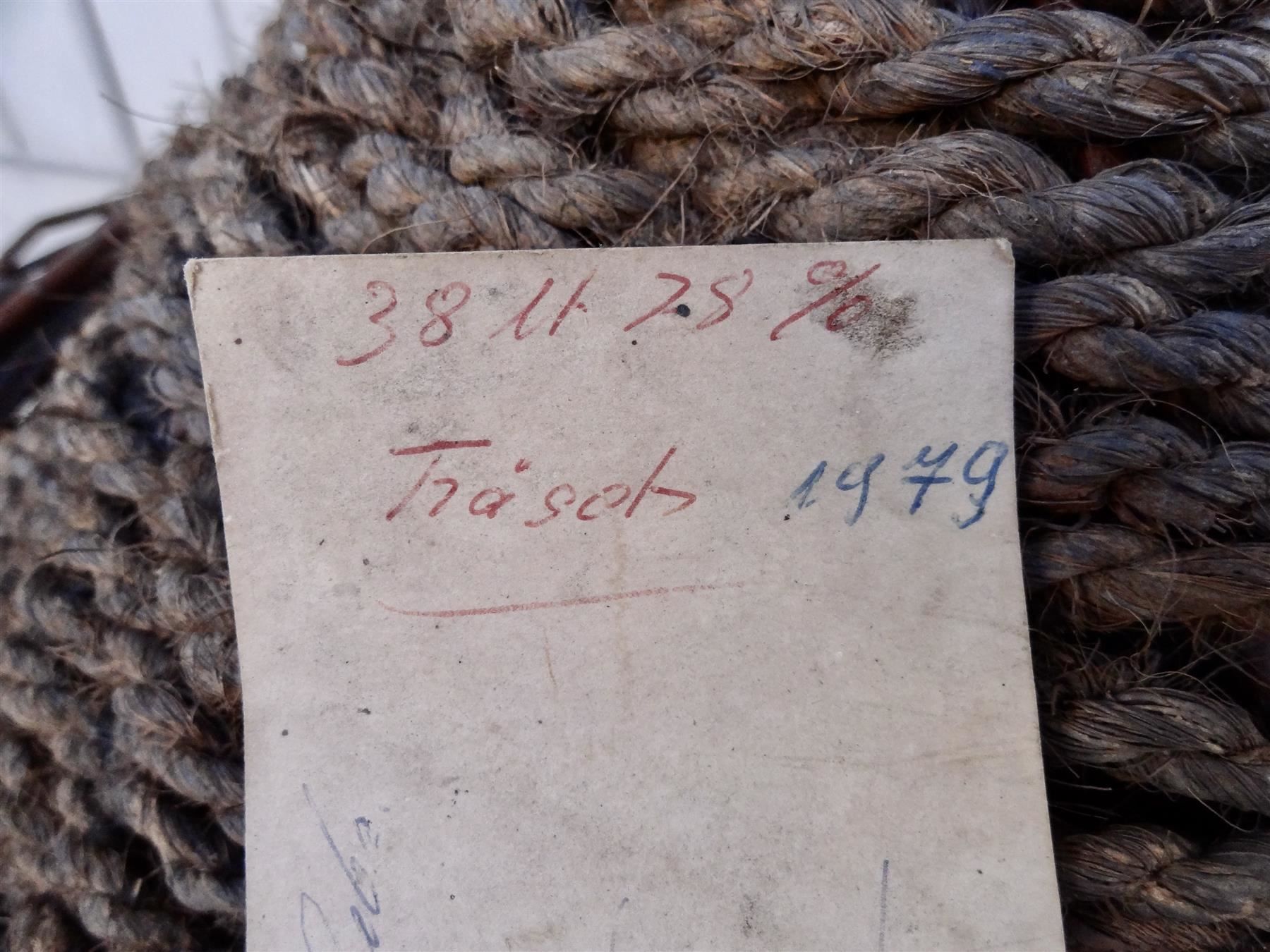 Flaschen: alte sehr grosse Korbflasche 38 Liter – Gebraucht aus Kerzers von Flaschenposten 8