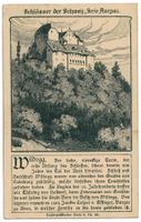 Schloss Wildegg, Hallerpostkarte Serie 5, Nr. 92, gel. 1928