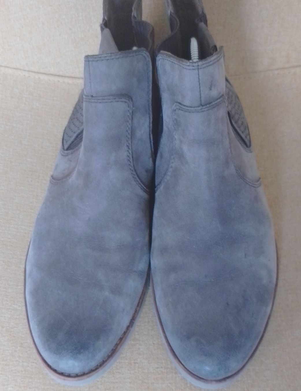 Jana Scarpe da uomo: Jana Herren Stiefeletten in Grau – Usato da Uznach venduto da EMaria83