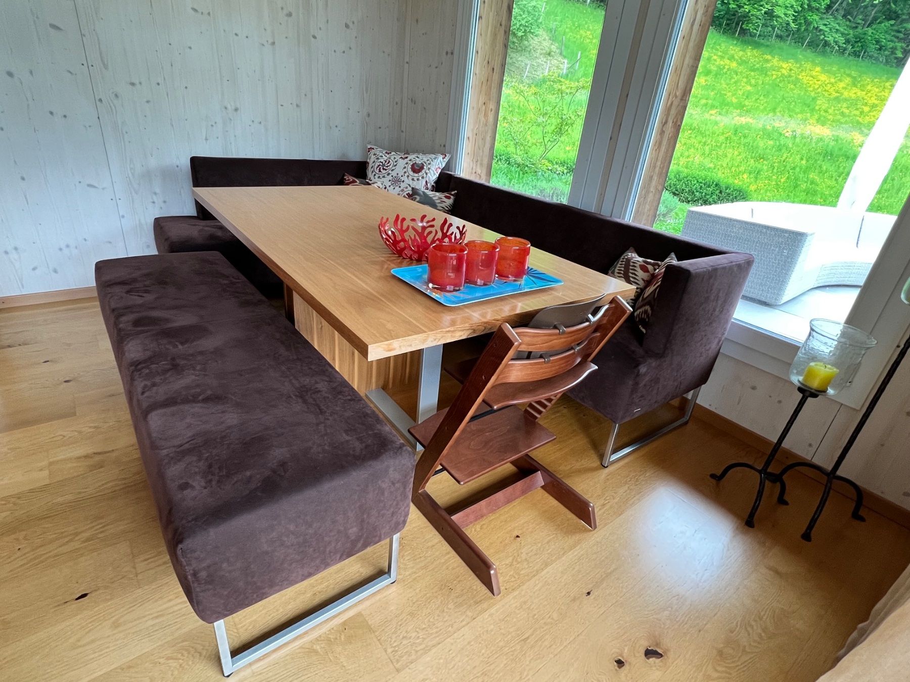 Set di tavolo e panche: Tisch mit Sitzecke – Usato da illnau venduto da sweet83