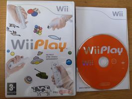 Wii WiiPlay Spiel disc mit Anleitung