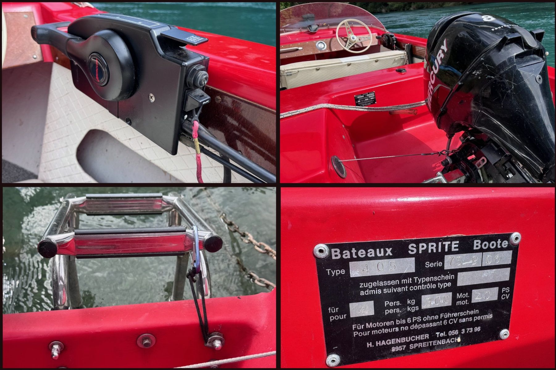 Boote: 8-PS Motorboot 4-plätzig – Gebraucht aus Herrenschwanden von Domperignon 7