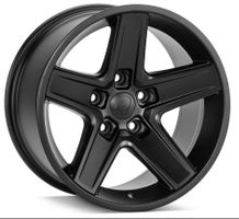 Jeep Wrangler JK / JL Felgen Set 17x9 (5 Stück) + Radmuttern