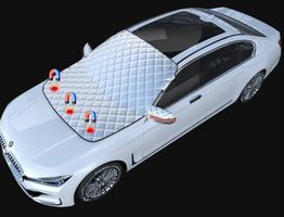Magnetische Auto Windscheibe Sonnenschutz Abdeckung