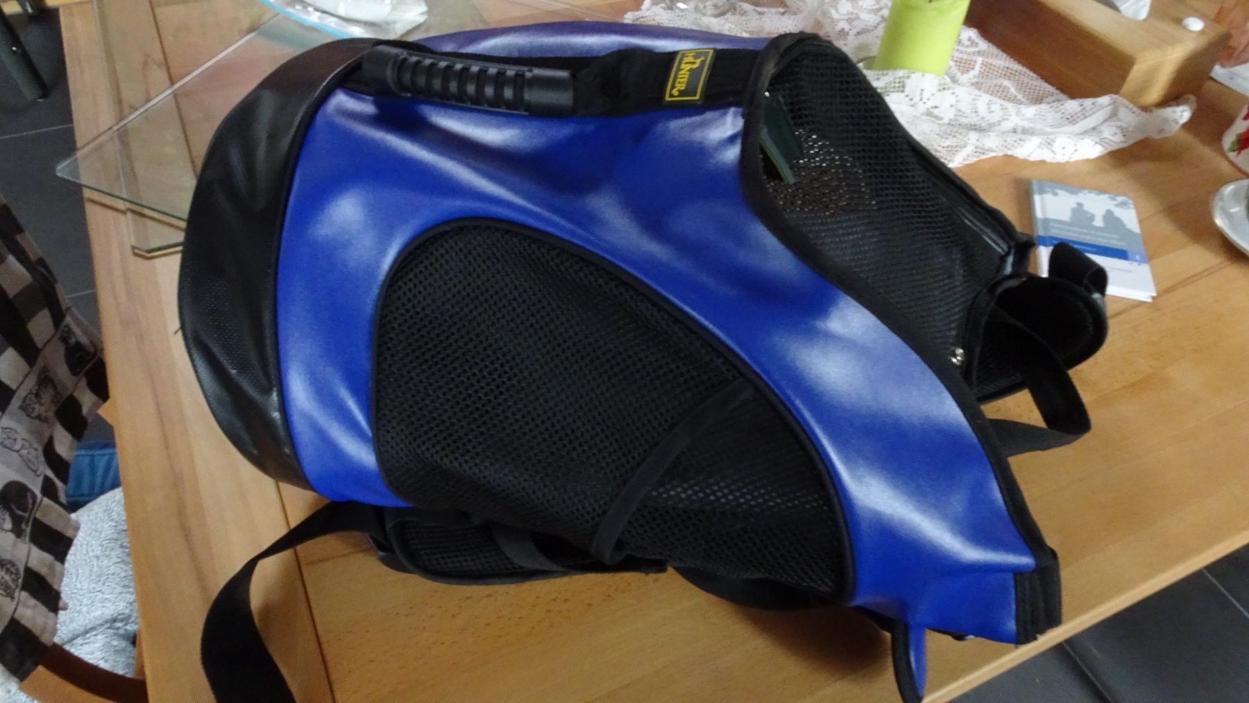 Hunter Cucce & Letti: Hunde Rucksack Marke Hunter, dunkelblau – Nuovo (secondo la descrizione) da Beinwil am See venduto da randy02 3