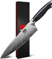 Kochmesser aus Pulverstahl, Japanisches Küchenmesser, 20 cm