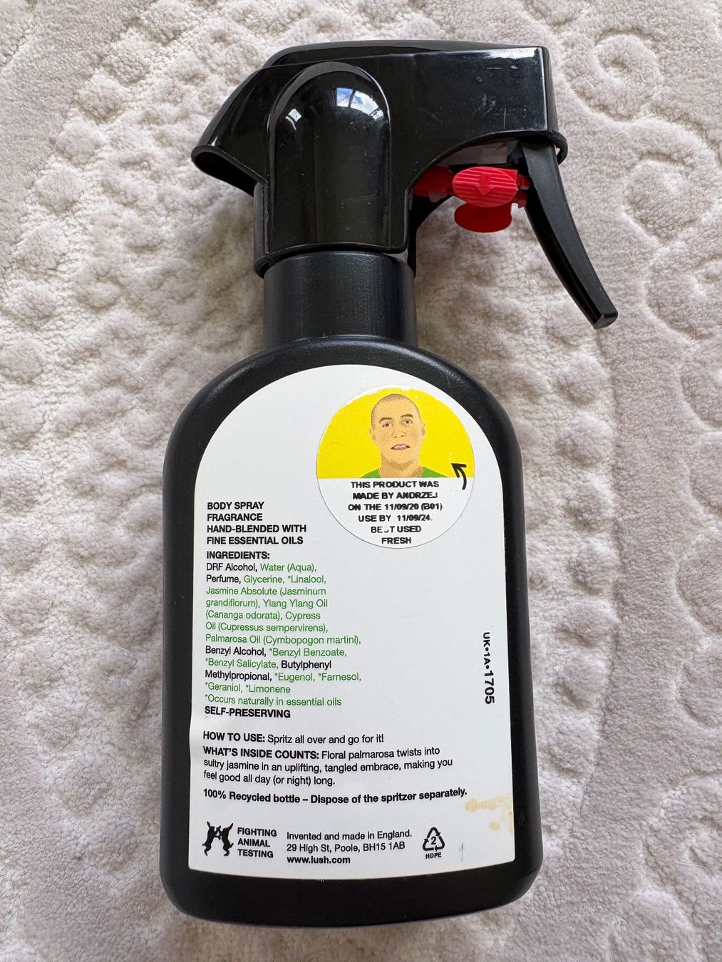 Lush Parfum & Eau de Toilette: LUSH Flying Fox Body Spray – Gebraucht aus Zürich von jen_2b9j 1