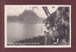Motivo pittoresco sulla Stada di GANDRIA - 1925