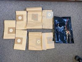 Staubsaugerbeutel Papier & Kunststoff neu ungebraucht 7 Stk.