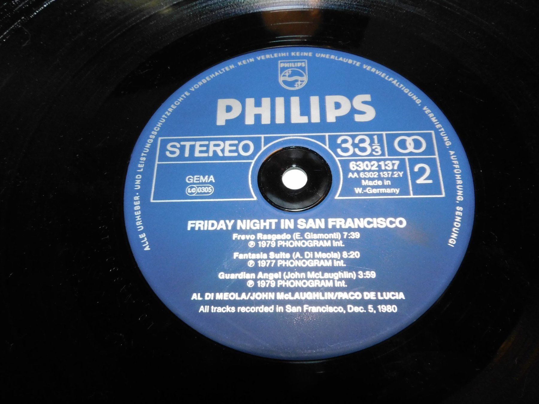 Dischi in vinile: LP - 1979 - Dimeola MC Laughlin  De Lucia  Schallplatte – Usato da Sursee venduto da 76 3