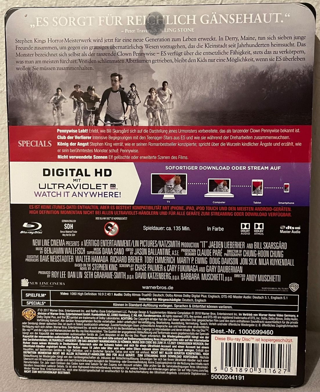 Alle DVDs: ES  (2007)   Steelbook – Neu (gemäss Beschreibung) aus Waldenburg von Gonzo8 1