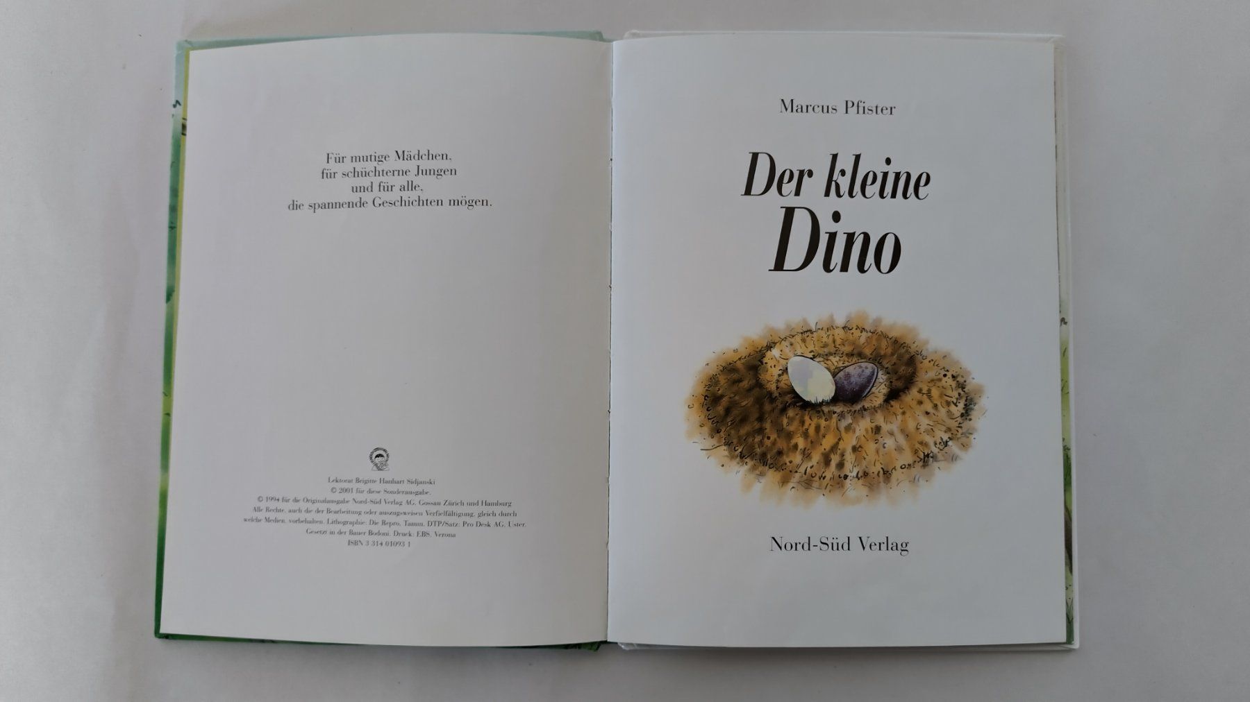 Bücher: Der kleine Dino / Bilderbuch Marcus Pfister / Midi-Format – Gebraucht aus Bellach von JingleJerry 3