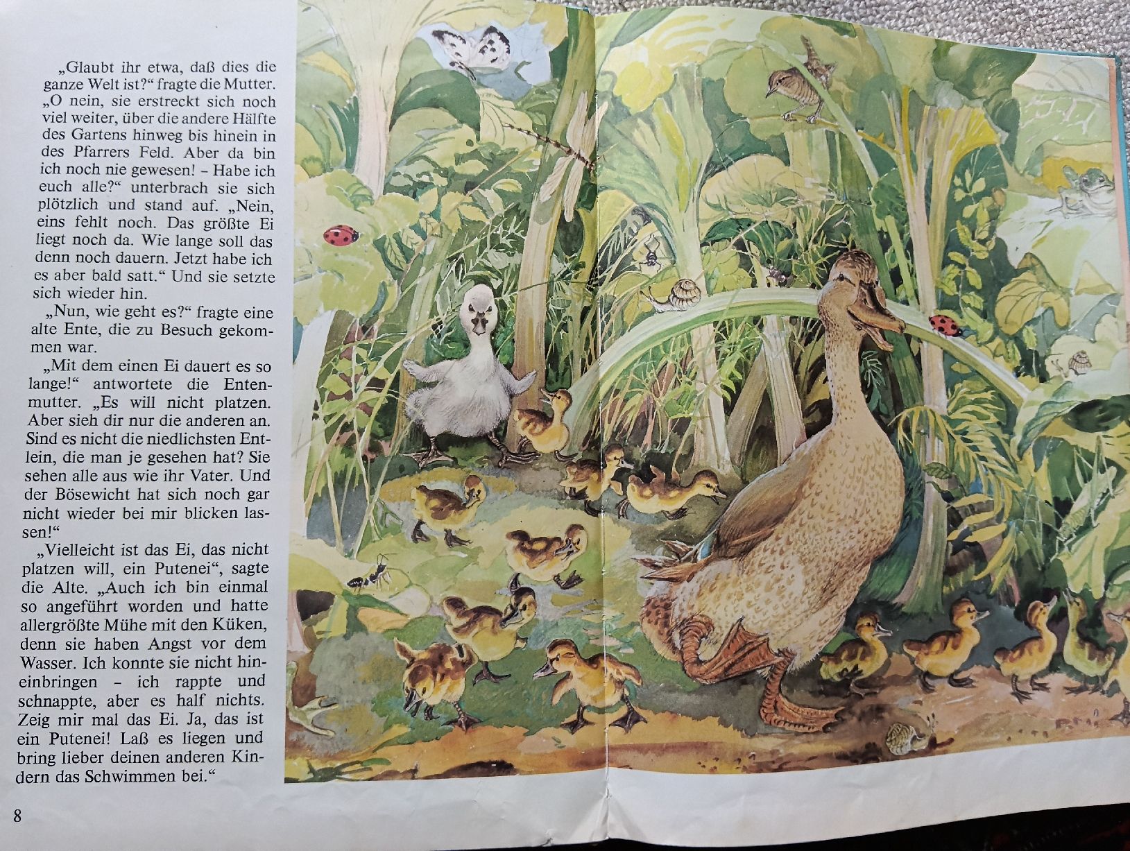Libri: Das hässliche Entlein, Andersen Märchen antik – Usato da Wettingen venduto da penelope39 2