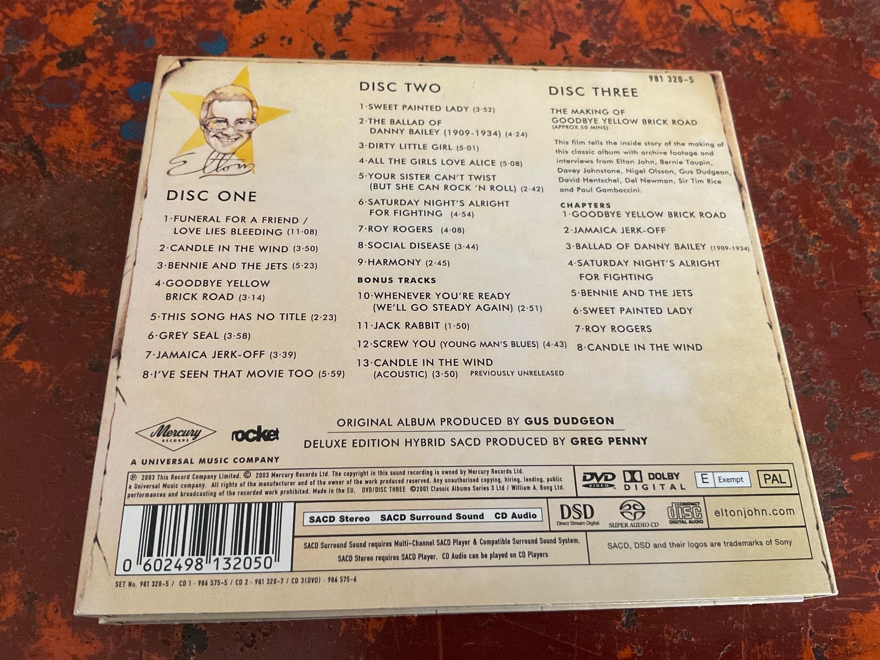 Vinyles: Elton John Goodbye Yellow Brick Road 2 SACD +DVD – Neuf (Voir description) à Delémont par vinylfreak01 1