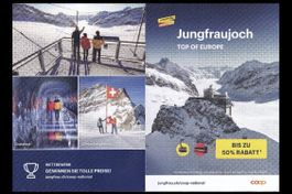 Jungfraujoch Rabattgutschein für bis 4 Tickets am selben Tag