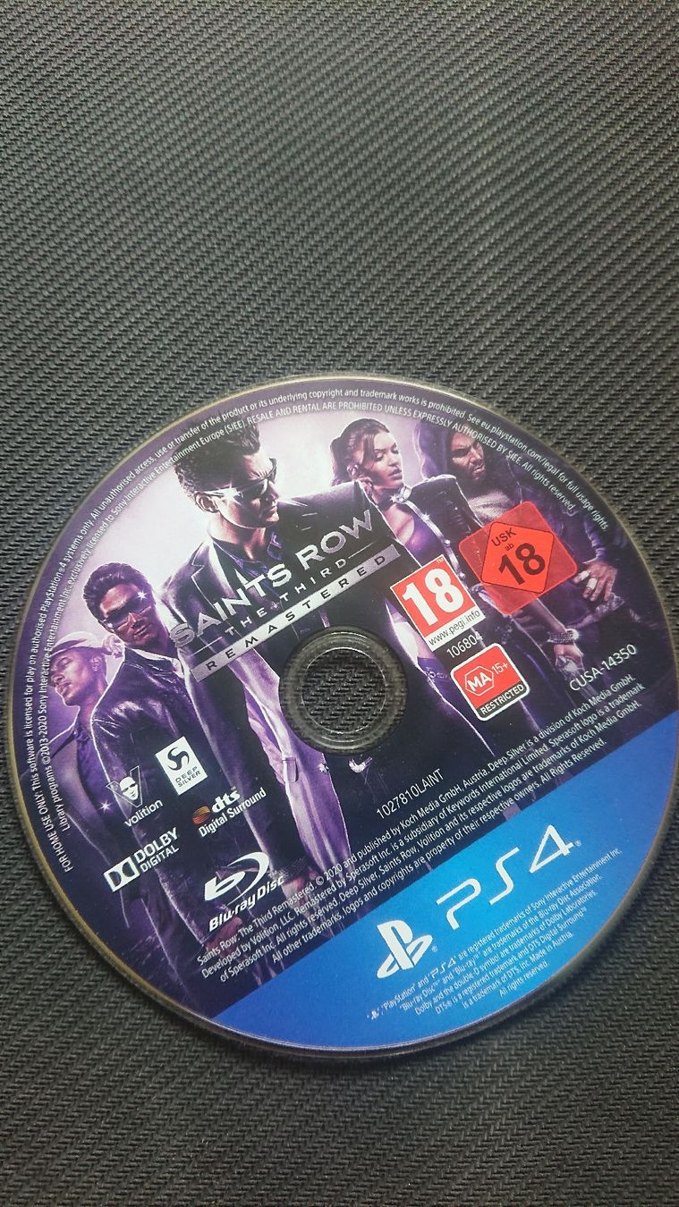 Giochi: Saints Row The Third Remastered PS4 Nur CD – Usato da Chur venduto da FreakofRarity