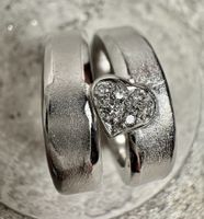 Ring - Diamanten - Herz in Weissgold 750
