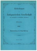 Beschreibung der Burg Kyburg