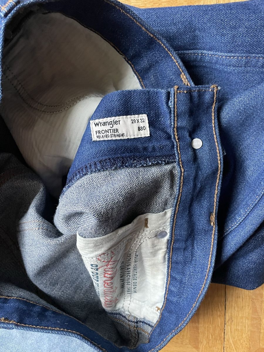 Wrangler Jeans: 2 Jeans Wrangler 29/32 – Nuovo (secondo la descrizione) da Vevey venduto da louloute72 3