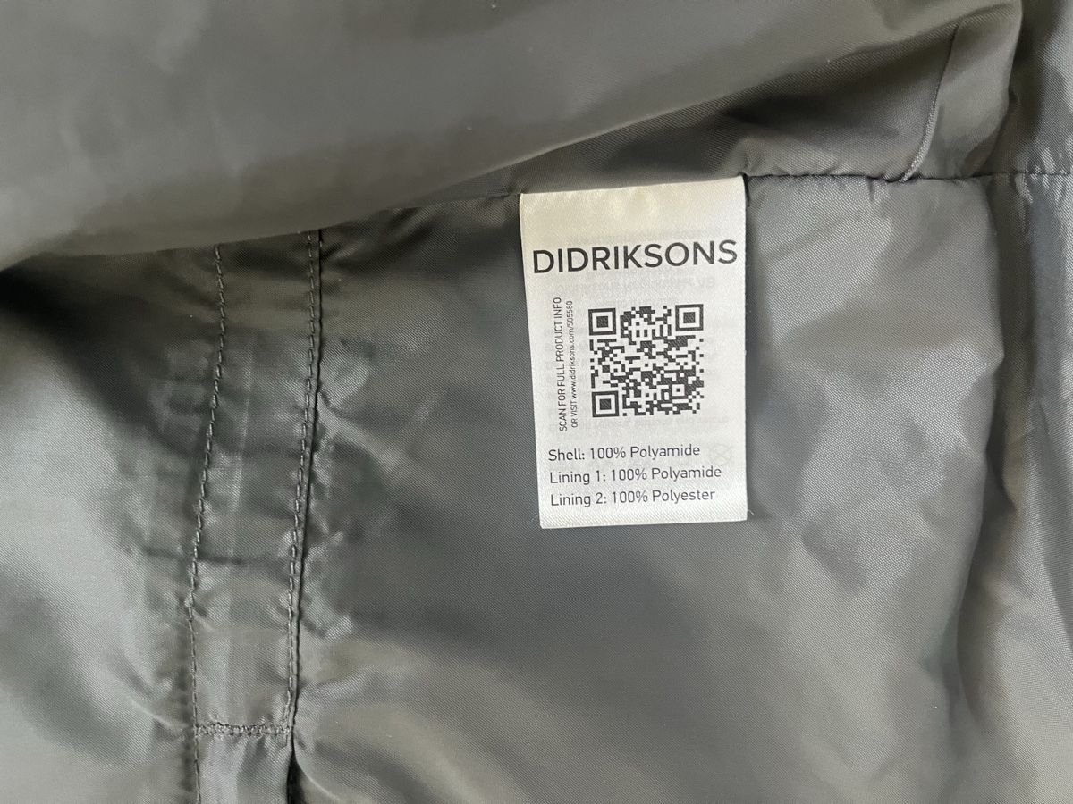 Didriksons Giacche: Didriksons Regenjacke Gr. 38 – Usato da Wenslingen venduto da Sambi09 8