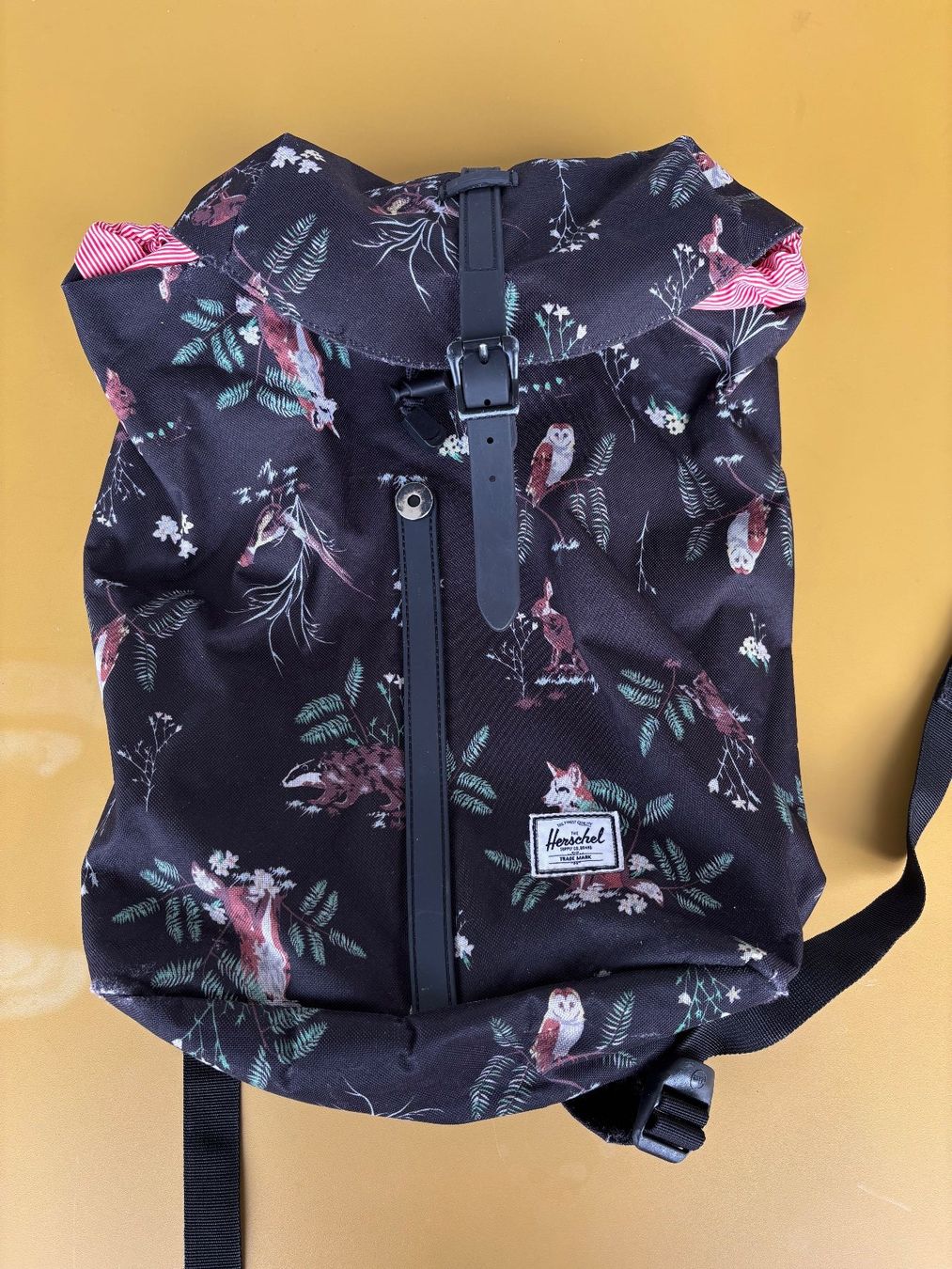 Herschel Rucksäcke: HERSCHEL Rucksack Waldtiere – Gebraucht aus Zürich von missmodernage