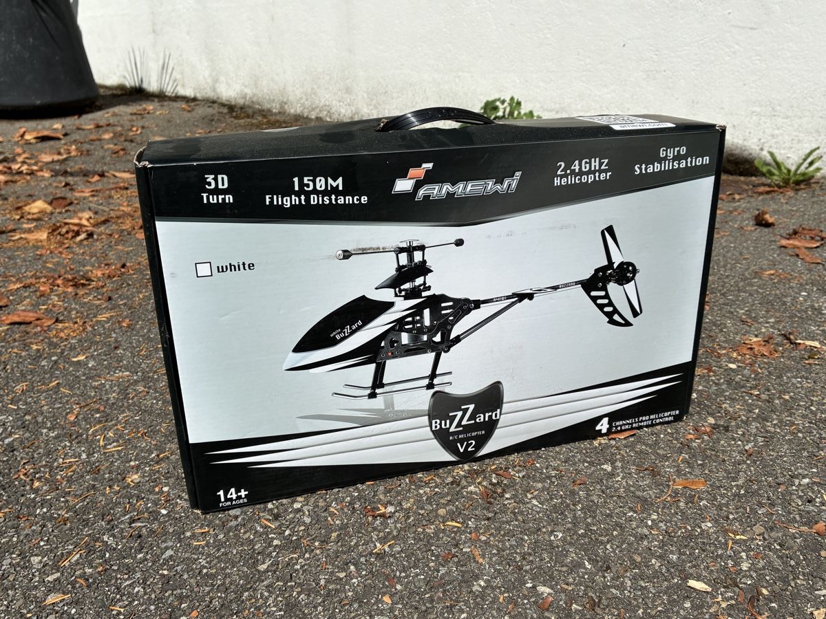 Amewi Modellismo RC: RC Helikopter Amewi Red Buzzard V2 – Usato da Buchs ZH venduto da hipsternut 3