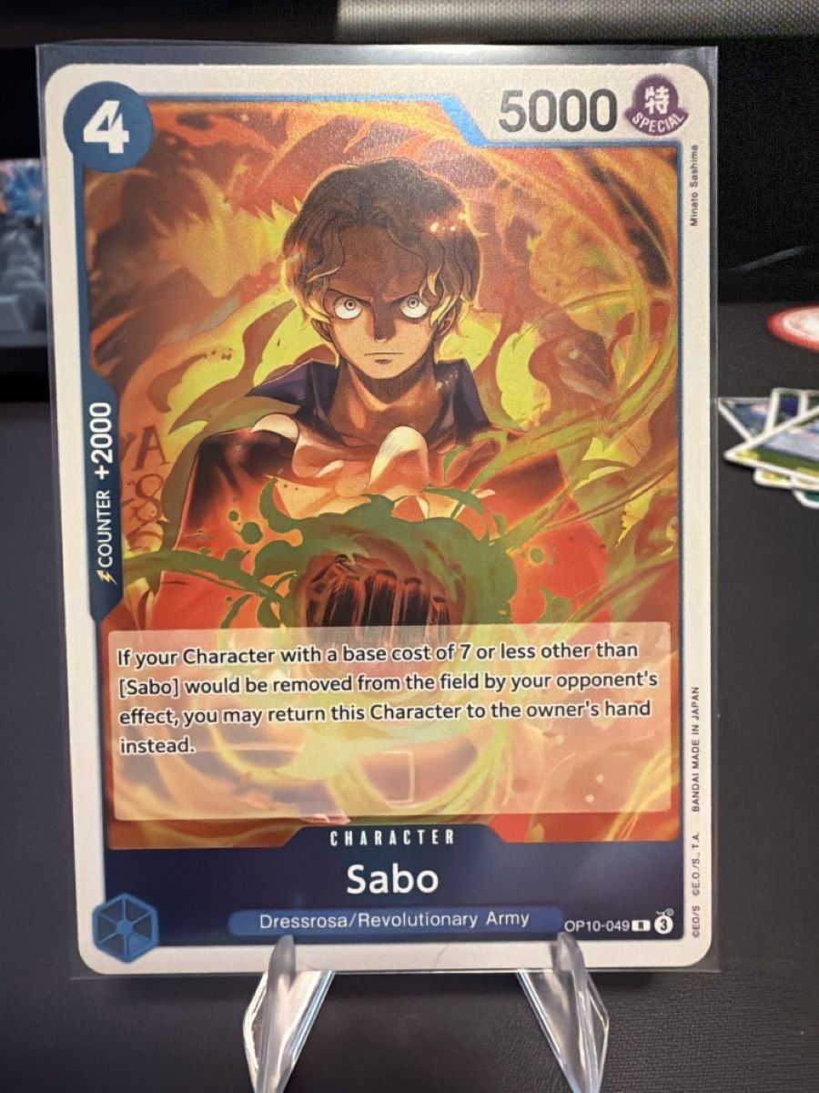 Bandai Carte collezionabili: One Piece Karte Holo Sabo – Nuovo (secondo la descrizione) da Kriens venduto da Ajiani