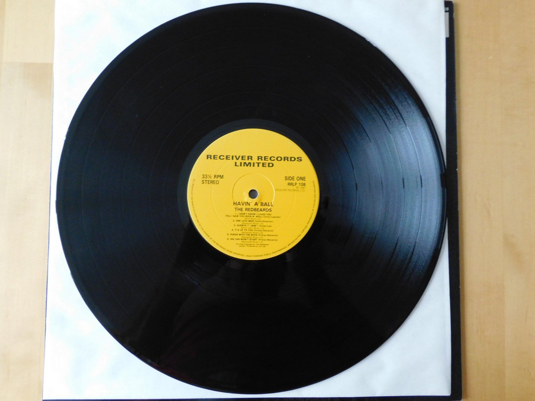 Dischi in vinile: The Redbeards – Havin' A Ball - 1987 - UK – Usato da Emmenbrücke venduto da Dickens 2