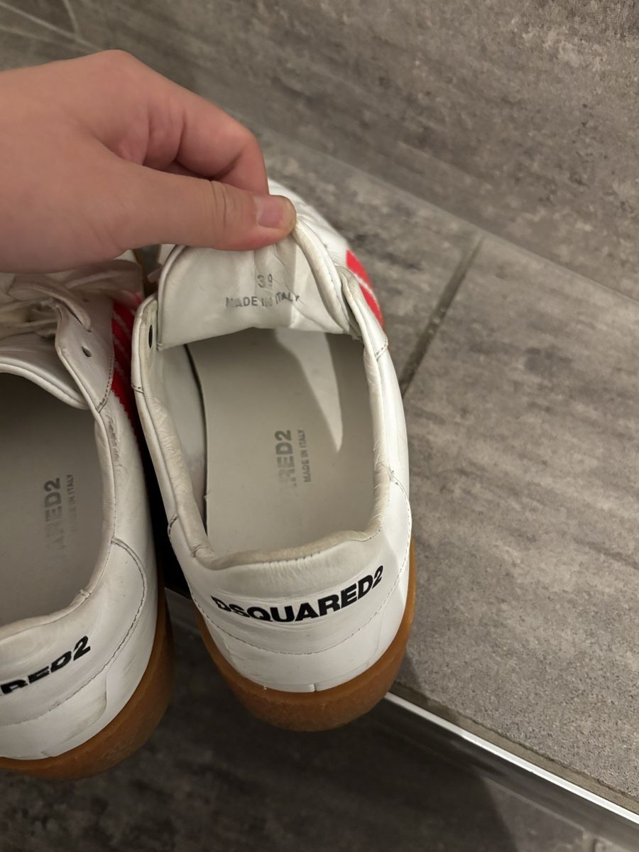Dsquared2 Scarpe da donna: Dsquared2 Sneaker weiss/neonpink – Usato da Hilterfingen venduto da lavendu 3